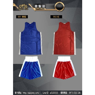 拳擊服 散打服套裝 泰拳武術表演